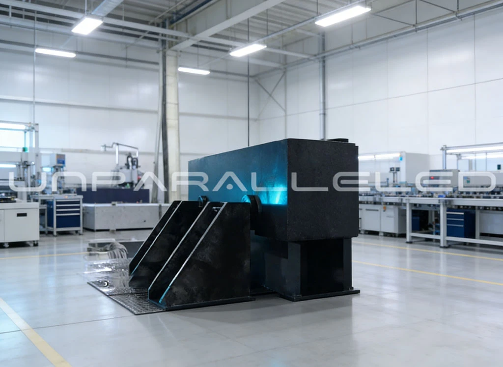 Grote granieten werktuigmachinebasis|Aangepaste productie van ultra-precisie-...